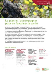 Dossier viticulture biodynamique