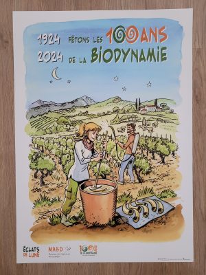 Affiche 100 ans Biodynamie
