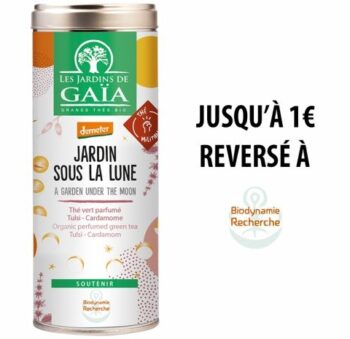 Thé Vert militant Gaïa Jardin sous la lune