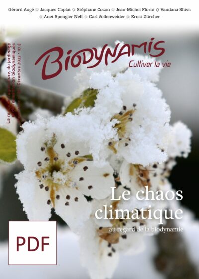 Biodynamis HS25 le chaos climatique