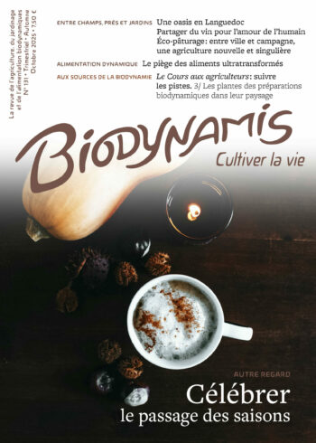 Revue Biodynamis automne 2025 n°131 Célébrer le passage des saisons
