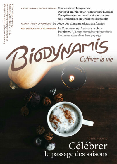 Revue Biodynamis automne 2025 n°131 Célébrer le passage des saisons