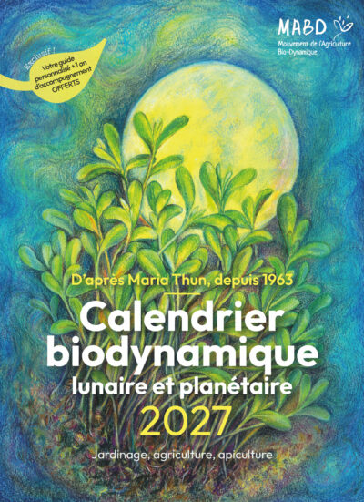 Calendrier biodynamique 2027 lunaire